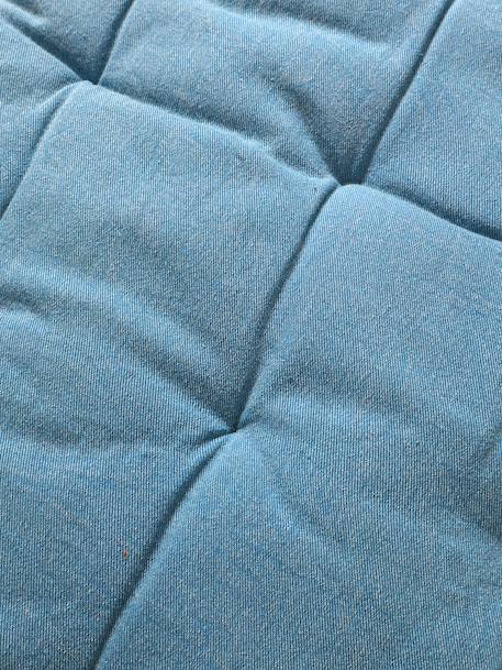 Katoenen vloermatras jeansblauw - vertbaudet enfant 