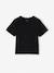 Lot de 2 T-shirts courts fille encre+vieux rose - vertbaudet enfant 