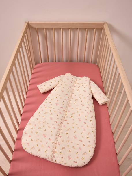 Gigoteuse en gaze de coton Cocotte écru - vertbaudet enfant 