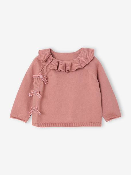Gebreide babyset meisje rouge - vertbaudet enfant 