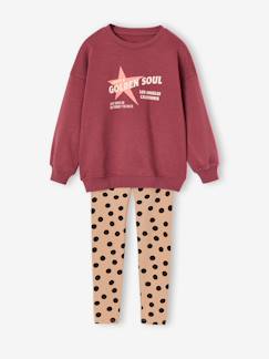 Meisje-Sweatshirt en legging set meisje