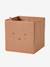 Set van 3 opbergbakken van mousseline beige - vertbaudet enfant 