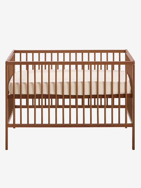 Cocoon babybed groen+hout+walnoot - vertbaudet enfant 