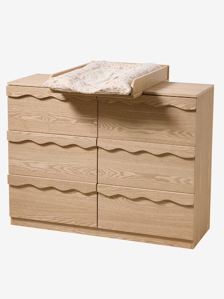 Commode 6 tiroirs WAVY bois - vertbaudet enfant 