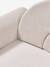Modulaire schuimrubberen zetel beige+groen+rozen - vertbaudet enfant 