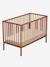 Lit bébé Cocoon bois+noyer+vert - vertbaudet enfant 