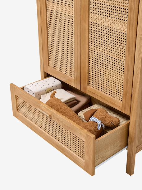 Armoire 2 portes cannage Ella bois - vertbaudet enfant 