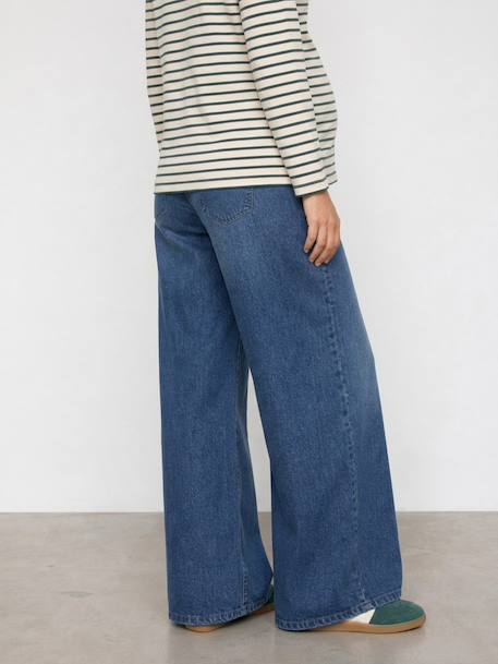 Jean large de grossesse stone - vertbaudet enfant 