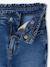 Slim jeans voor meisjes lichtblauw+middenblauw - vertbaudet enfant 
