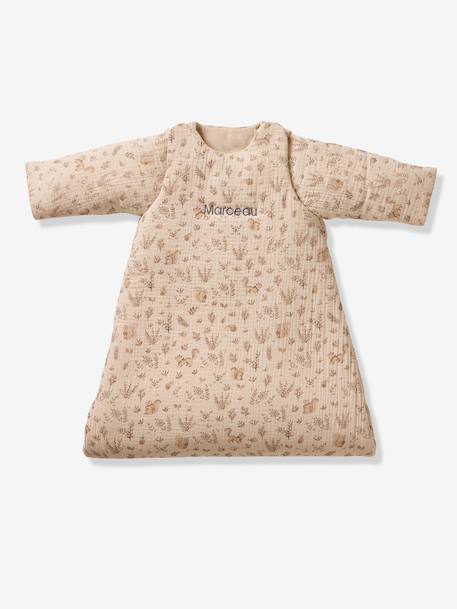 Gigoteuse en gaze de coton NUTTY ficelle - vertbaudet enfant 