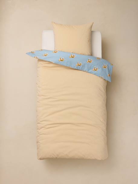Parure housse de couette enfant ODYSSEE bleu moyen - vertbaudet enfant 