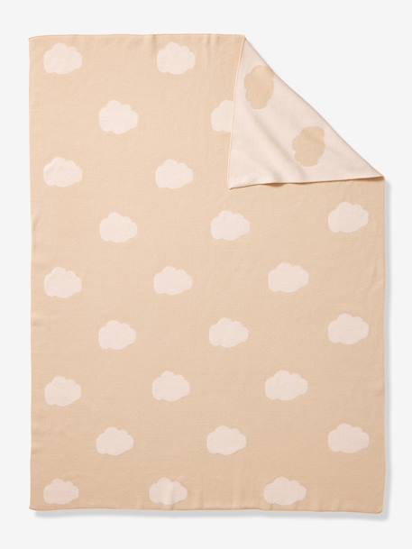 Babydeken van katoen beige - vertbaudet enfant 