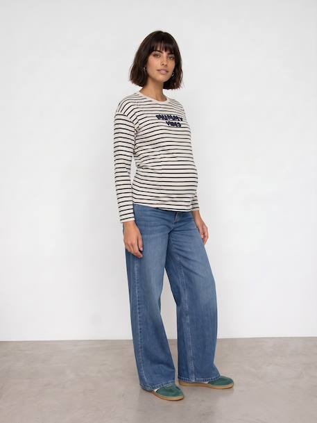 Jean large de grossesse stone - vertbaudet enfant 