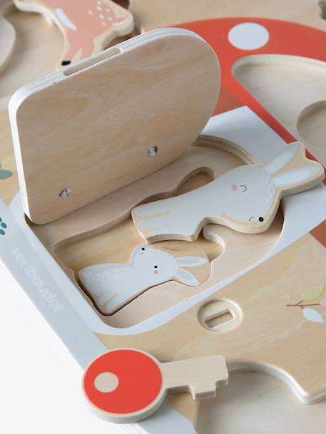 FSC® houten multi-puzzelbord HAPPY FOREST hout - vertbaudet enfant 
