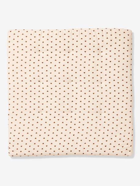 Boxmatras van katoengaas chocoladebruin - vertbaudet enfant 