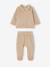 Set van 2 babymeisjespyjama's gemêleerd beige - vertbaudet enfant 