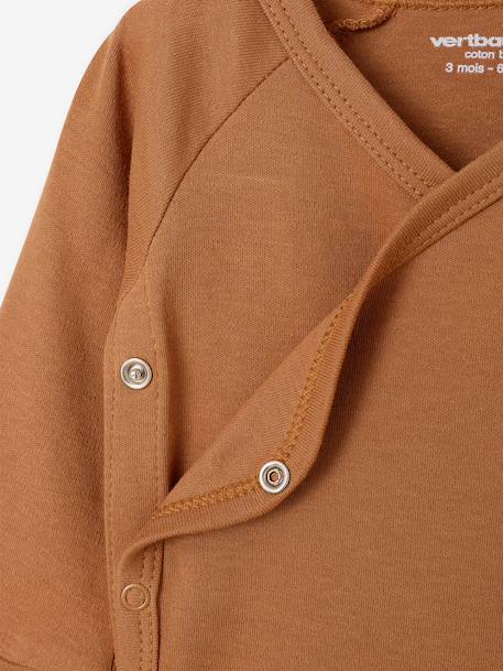 Set van 5 babyrompers met lange mouwen karamel - vertbaudet enfant 