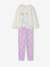 Frozen pyjama voor meisjes lila (poederkleur) - vertbaudet enfant 