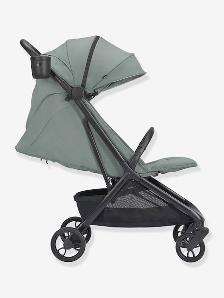 Poussette Porto bleu grisé+noir+sable - vertbaudet enfant 