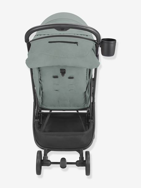 Poussette Porto bleu grisé+noir+sable - vertbaudet enfant 