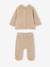 Set van 2 babymeisjespyjama's gemêleerd beige - vertbaudet enfant 