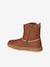Meisjesboots met rits bruin - vertbaudet enfant 