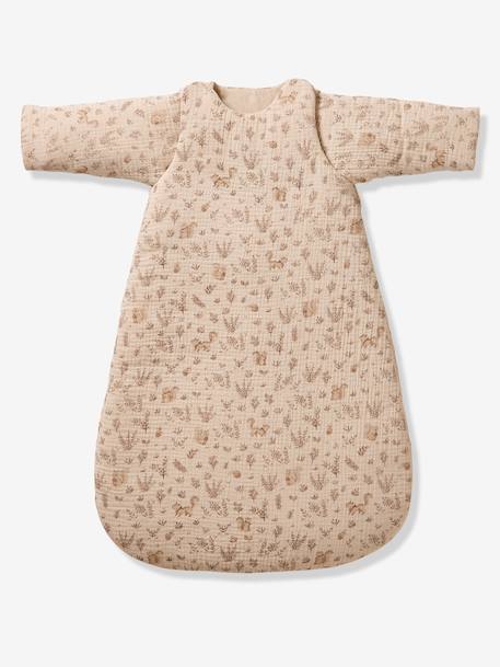 Gigoteuse en gaze de coton NUTTY ficelle - vertbaudet enfant 