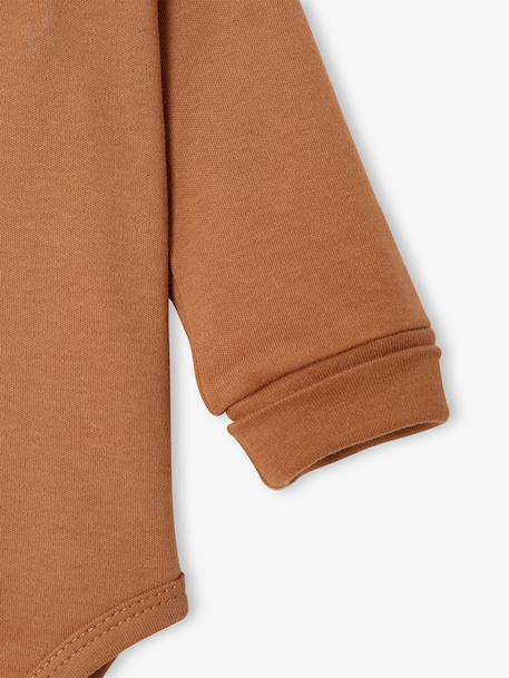 Set van 5 babyrompers met lange mouwen karamel - vertbaudet enfant 