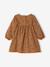 Babyjurk met lange mouwen blauw+hazelnoot - vertbaudet enfant 