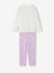 Frozen pyjama voor meisjes lila (poederkleur) - vertbaudet enfant 