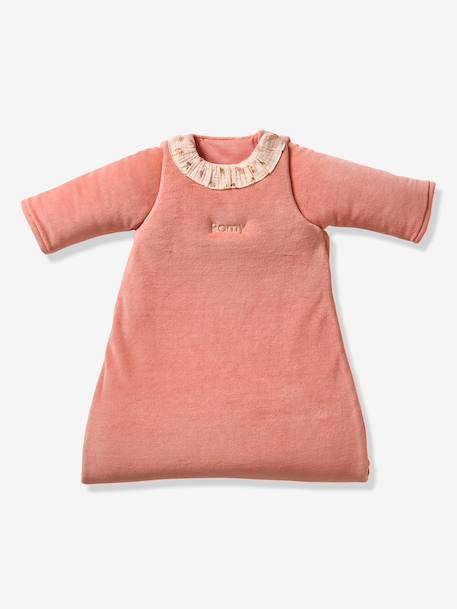 Gigoteuse manches longues velours Cocotte rose pêche - vertbaudet enfant 