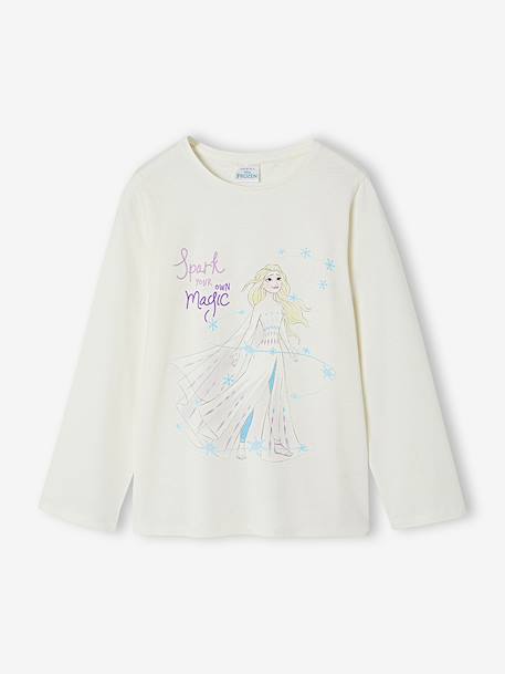 Pyjama La Reine des Neiges lilas poudré - vertbaudet enfant 