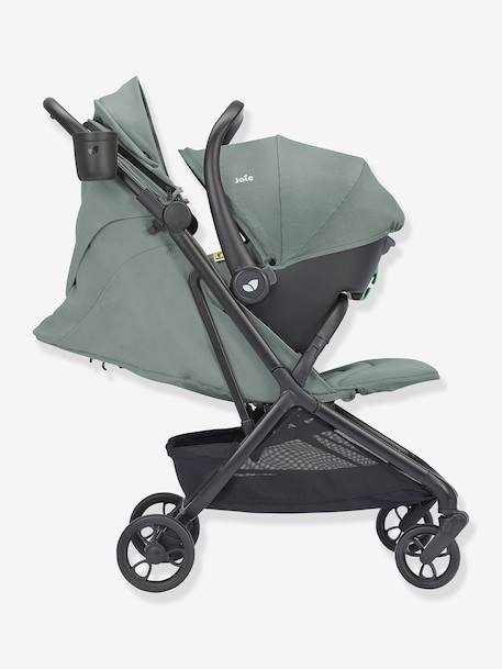 Poussette Porto bleu grisé+noir+sable - vertbaudet enfant 