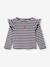 Baby meisjesshirt met lange mouwen rozen+vanille - vertbaudet enfant 