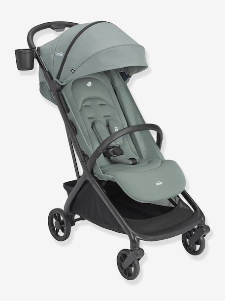 Poussette Porto bleu grisé+noir+sable - vertbaudet enfant 