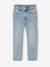 Slim jeans meisje lichtblauw+middenblauw - vertbaudet enfant 