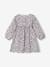 Babyjurk met lange mouwen blauw+hazelnoot - vertbaudet enfant 
