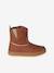 Meisjesboots met rits bruin - vertbaudet enfant 