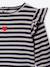Baby meisjesshirt met lange mouwen rozen+vanille - vertbaudet enfant 