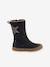 Filles Bottes PULSE TEX STAR BOOTS WOOL Froddo bleu foncé+bordeaux+noir - vertbaudet enfant 