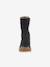 Meisjes Boots PULSE TEX STAR BOOTS WOOL FRODDO bordeauxrood+donkerblauw+zwart - vertbaudet enfant 