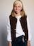Veste sans manches chocolat+noir+sable - vertbaudet enfant 