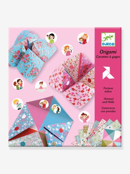 Origami - Cocottes à gages Fleurs DJECO ROSE - vertbaudet enfant 
