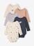 Lot de 5 bodies bébé garçon manches longues cappuccino - vertbaudet enfant 