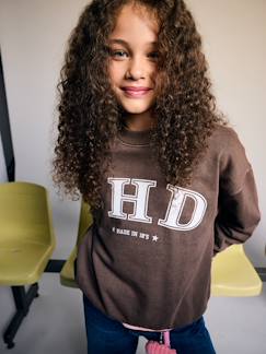 -Sweat fille manches longues