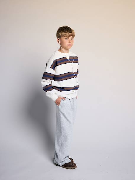 Lot de 2 pantalons larges garçon gris - vertbaudet enfant 