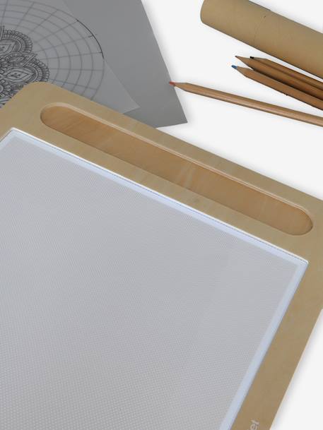 FSC® houten lichtbak om te tekenen hout - vertbaudet enfant 