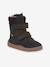 Blotevoetenlaarzen voor kinderen ZERU TEX WINTER BAREFOOT Froddo donkerblauw+goudroze+petrolblauw - vertbaudet enfant 