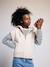 Gilet sans manches fille à capuche zippé beige - vertbaudet enfant 