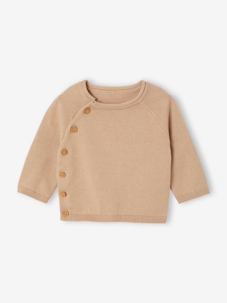 2-delige newbornset trui en broek beige - vertbaudet enfant 